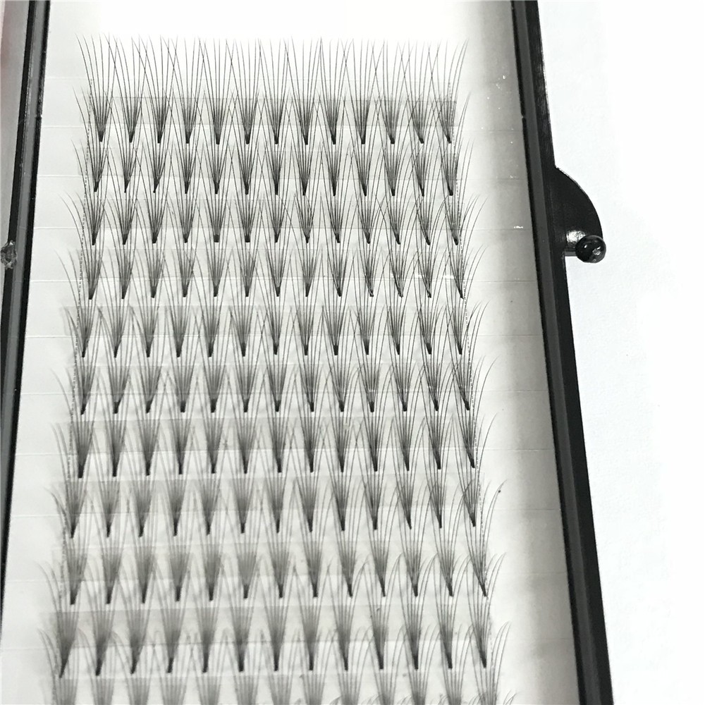 6D eyelash extensions c d curl pre made fans 0.05 0.07 individual lashes